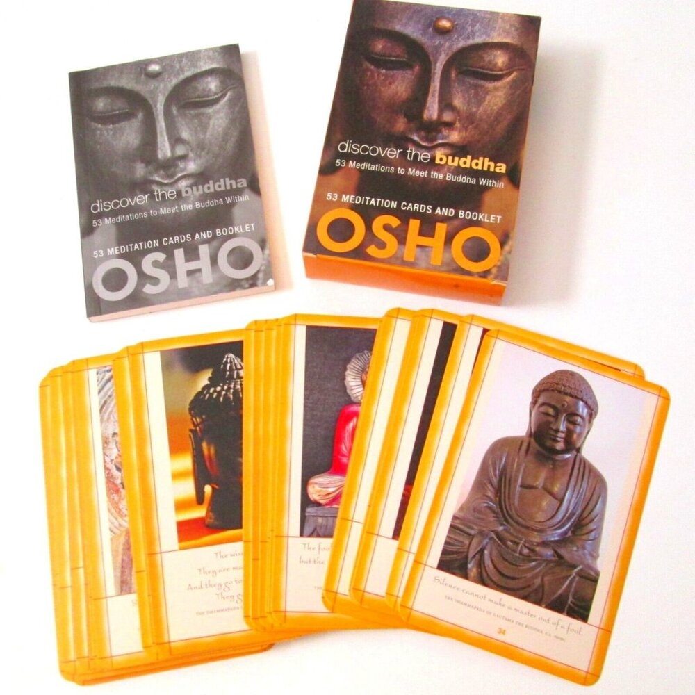 Osho Discover The Buddha Meditation Cards & Booklet 2009